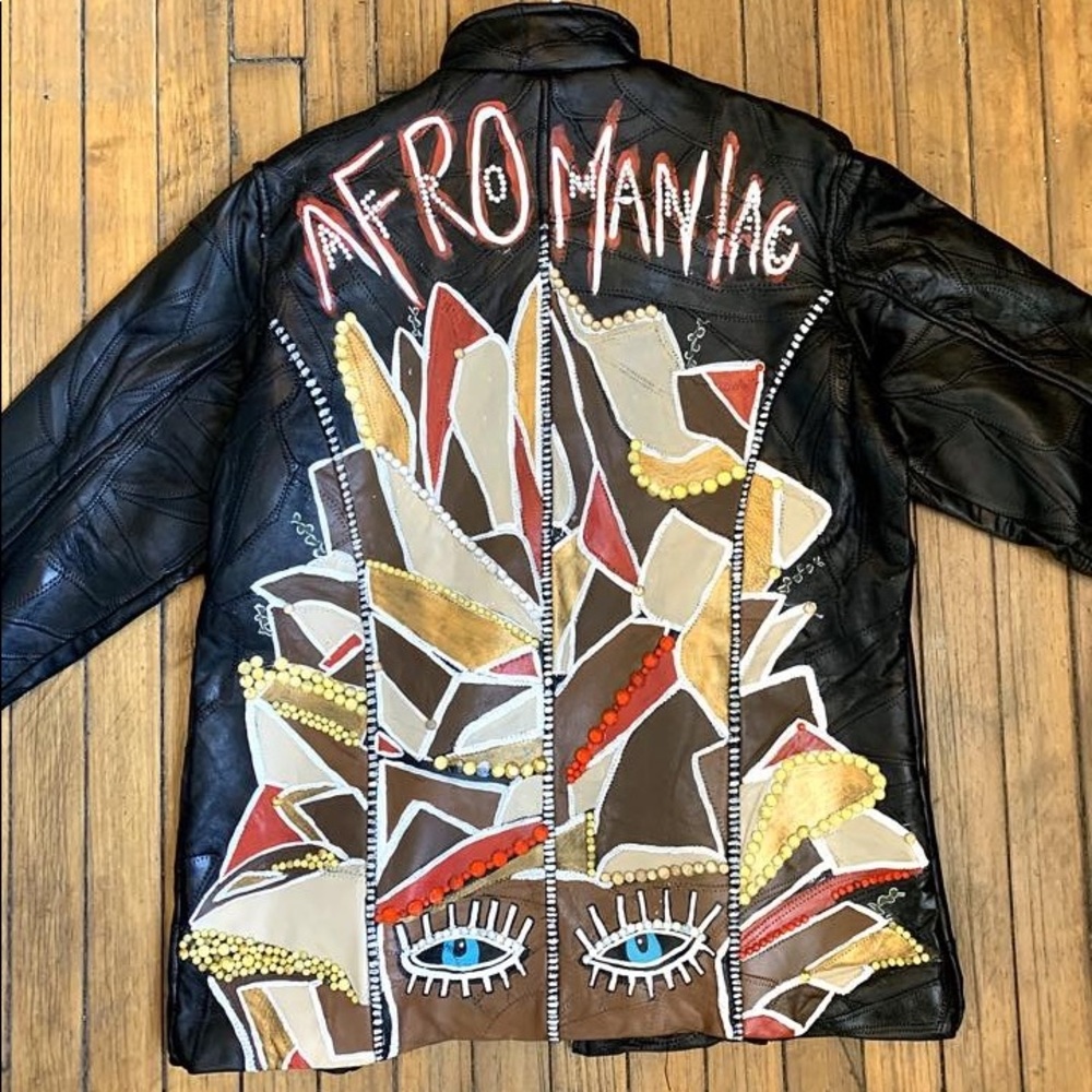 AFROMANIAC Leather Vintage Jacket